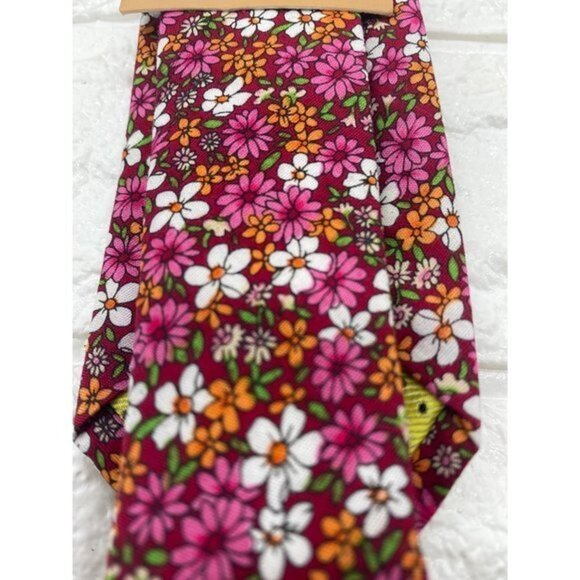 Skinny Tie Madness - Men’s Floral Tie Multicolor SKM3279 - Picture 3 of 5